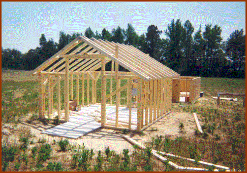 This Simple roof truss for shed

