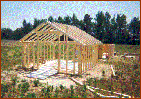 Building a Roof Trusses for Shed