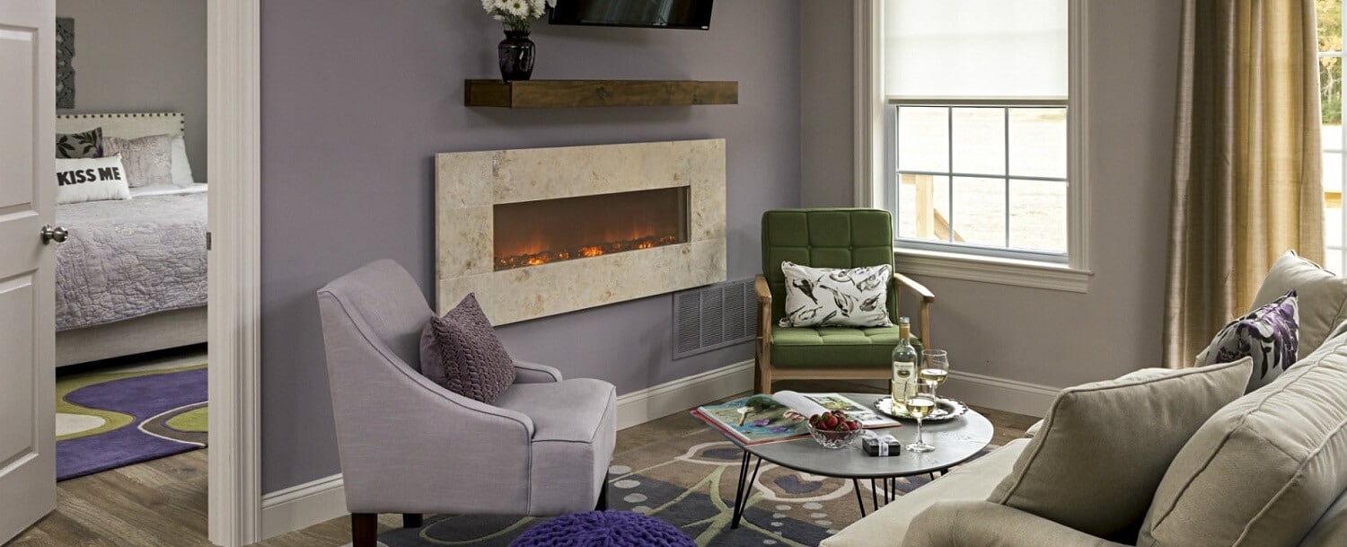 Lavender Cottage Living Room