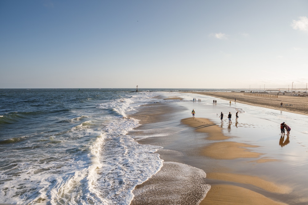 People spending a day at Eastern Shore Beaches, like Betterton Beach