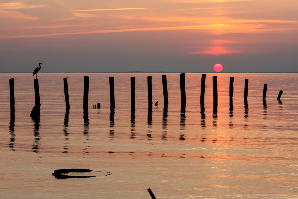 Spend a Day at Betterton Beach in Maryland 1 Sunset on the Chesapeake Bay, when enjoyed at the top Eastern Shore Beaches like Betterton Beach