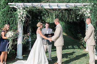 Garden Wedding Venue in maryland