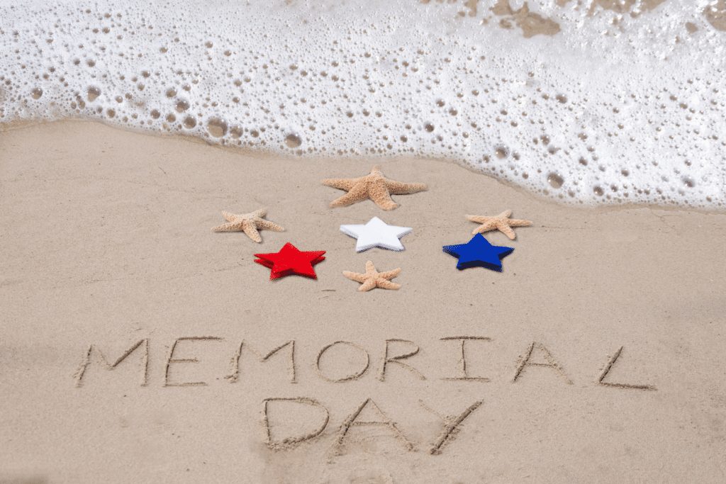 memorial day beach